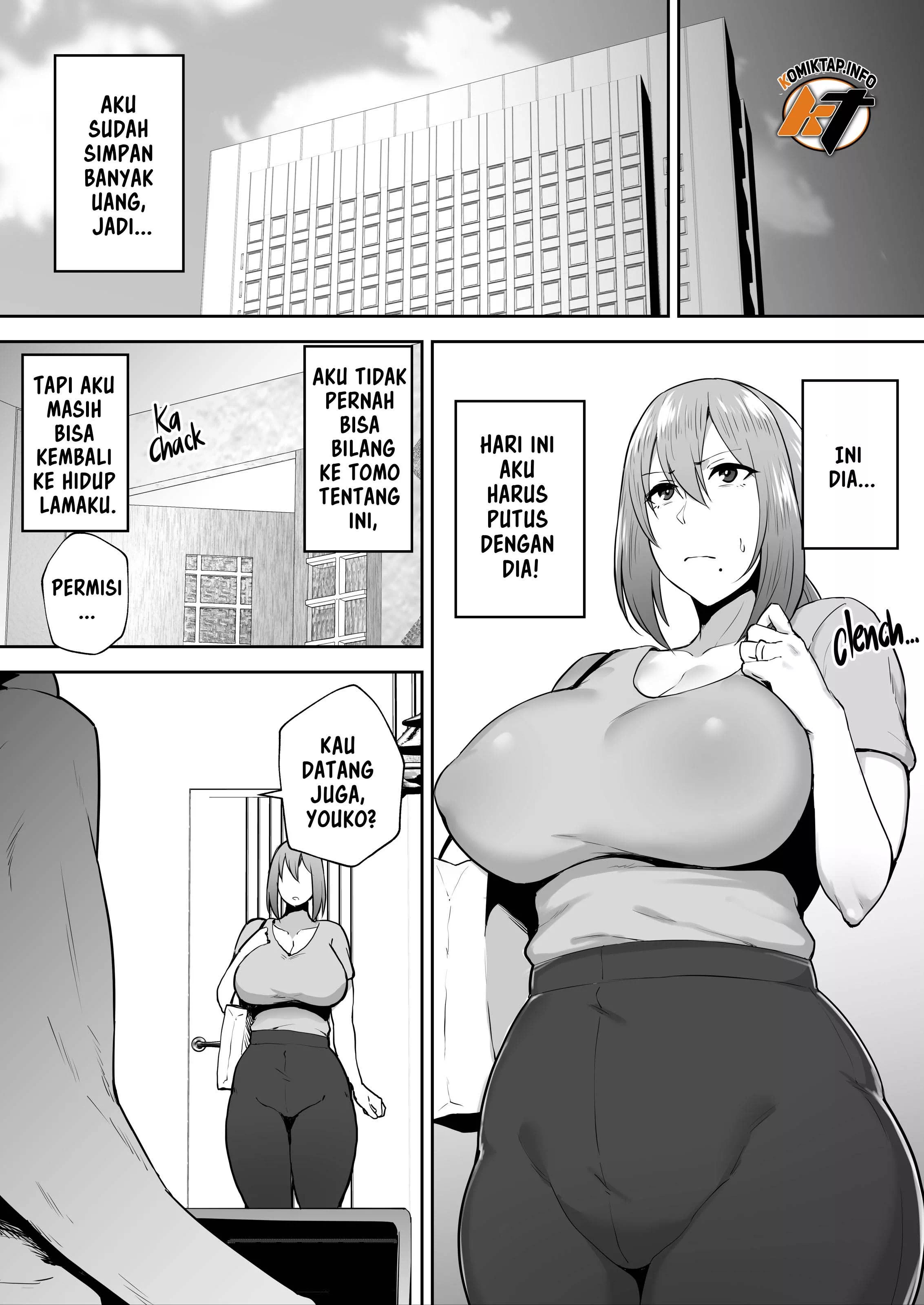 Hitozuma NTR Netorareta Bakunyuu Genki Tsuma Youko -Kaji Daikousaki de Toshishita SeFri no Onaho Tsuma ni Saremashita - Chapter 1 41