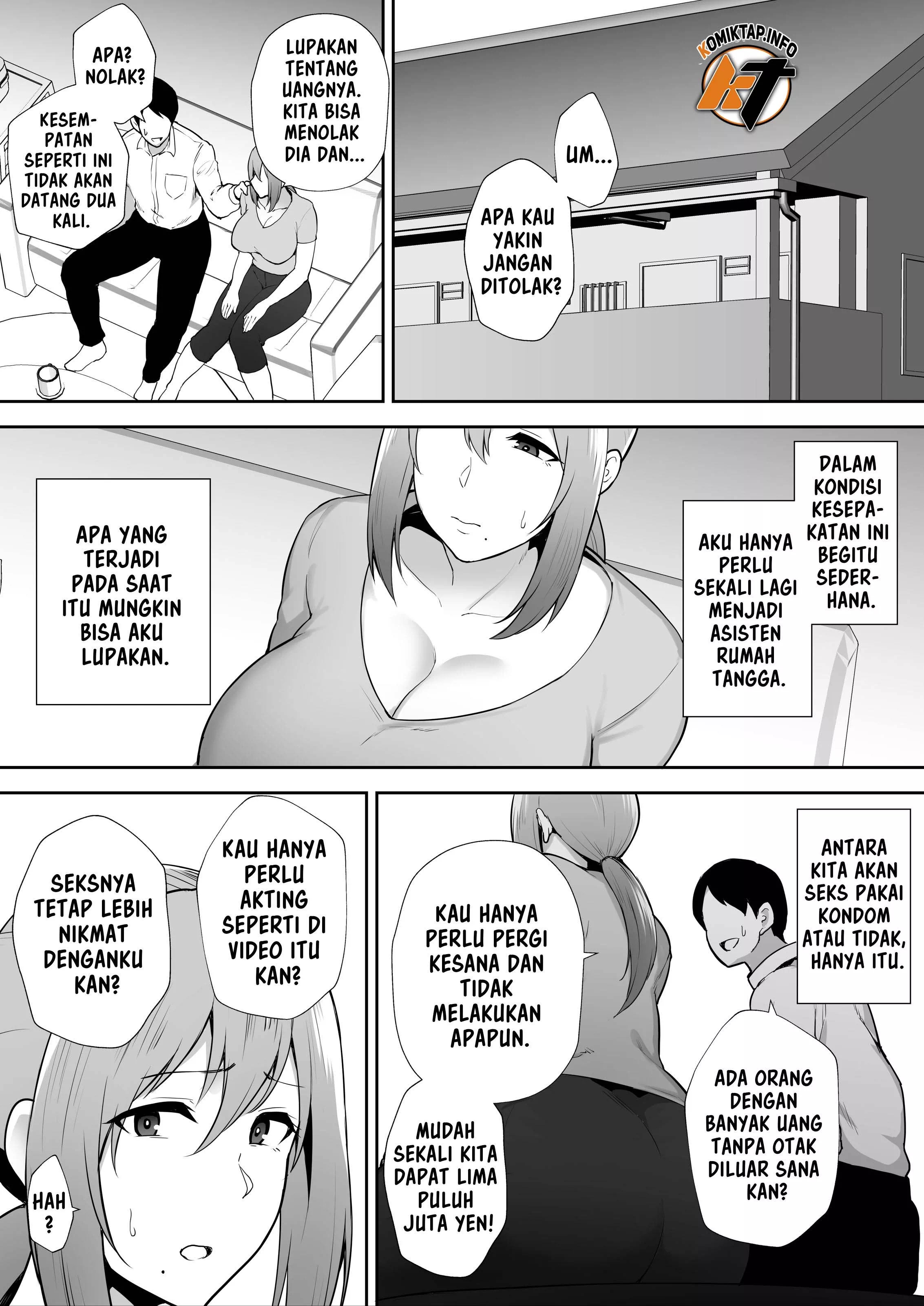 Hitozuma NTR Netorareta Bakunyuu Genki Tsuma Youko -Kaji Daikousaki de Toshishita SeFri no Onaho Tsuma ni Saremashita - Chapter 1 45