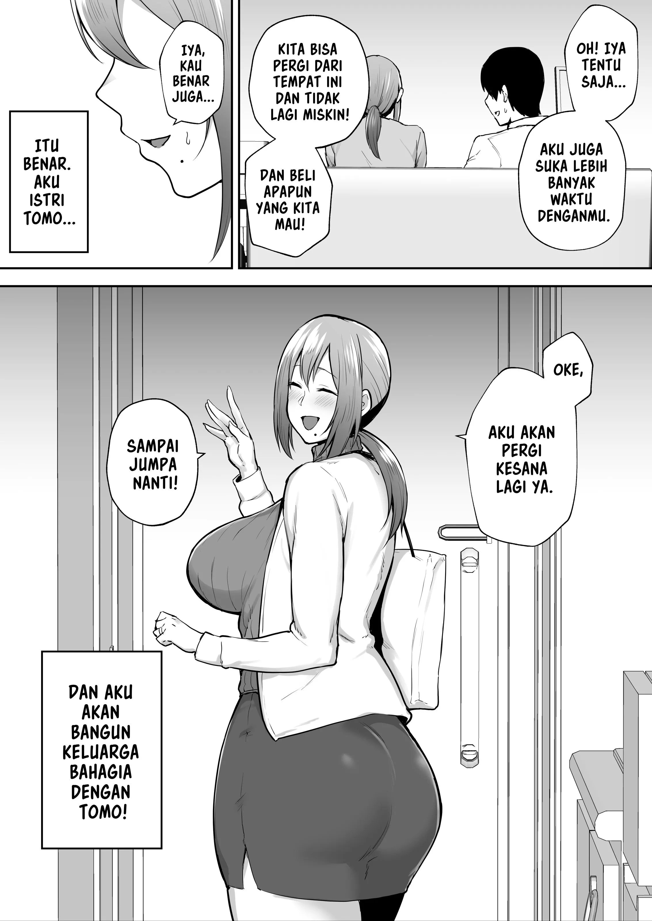 Hitozuma NTR Netorareta Bakunyuu Genki Tsuma Youko -Kaji Daikousaki de Toshishita SeFri no Onaho Tsuma ni Saremashita - Chapter 1 46