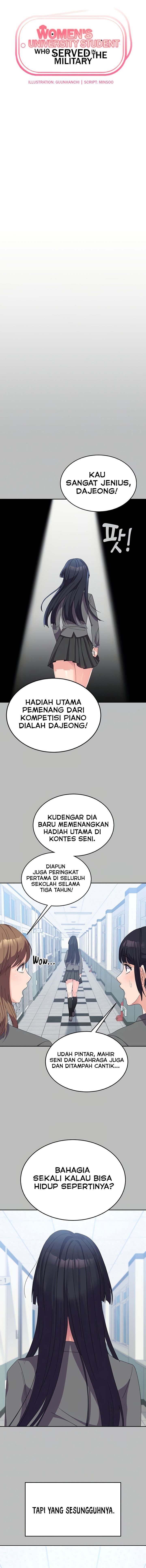 Women&#8217;s University Student who Served in the Military - Chapter 28 3