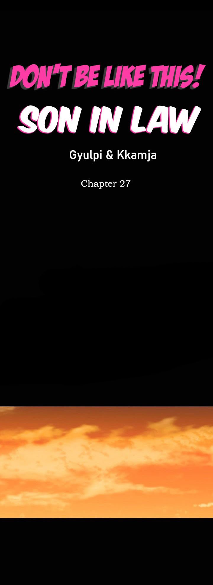 Don&#8217;t Be Like This! Son-In-Law - Chapter 27 3