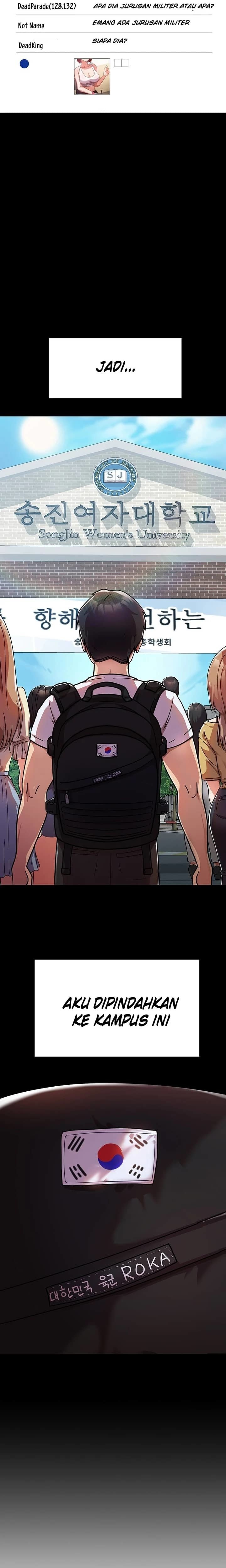 Women&#8217;s University Student who Served in the Military - Chapter 01 10