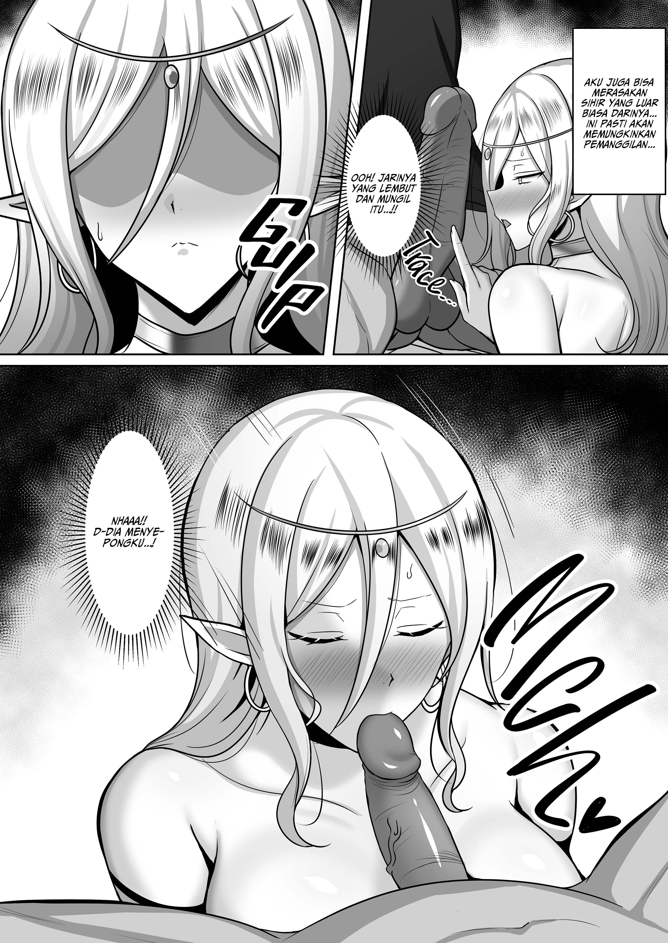 I Accidentally Summoned an Elven Princess While Jacking Off - Chapter 1 end 8