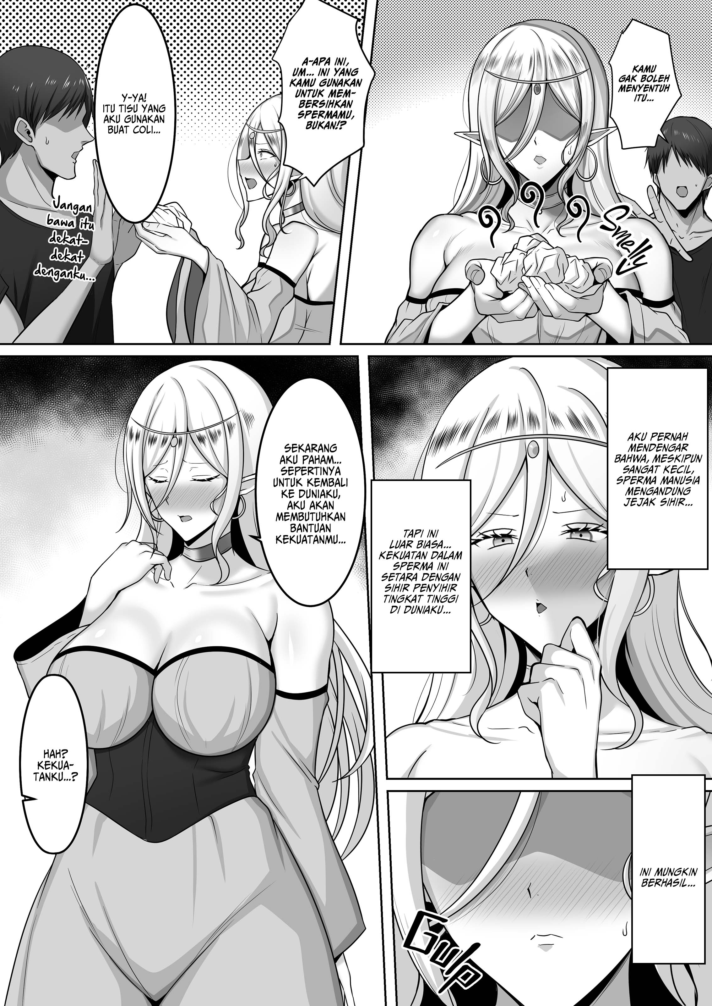 I Accidentally Summoned an Elven Princess While Jacking Off - Chapter 1 end 6