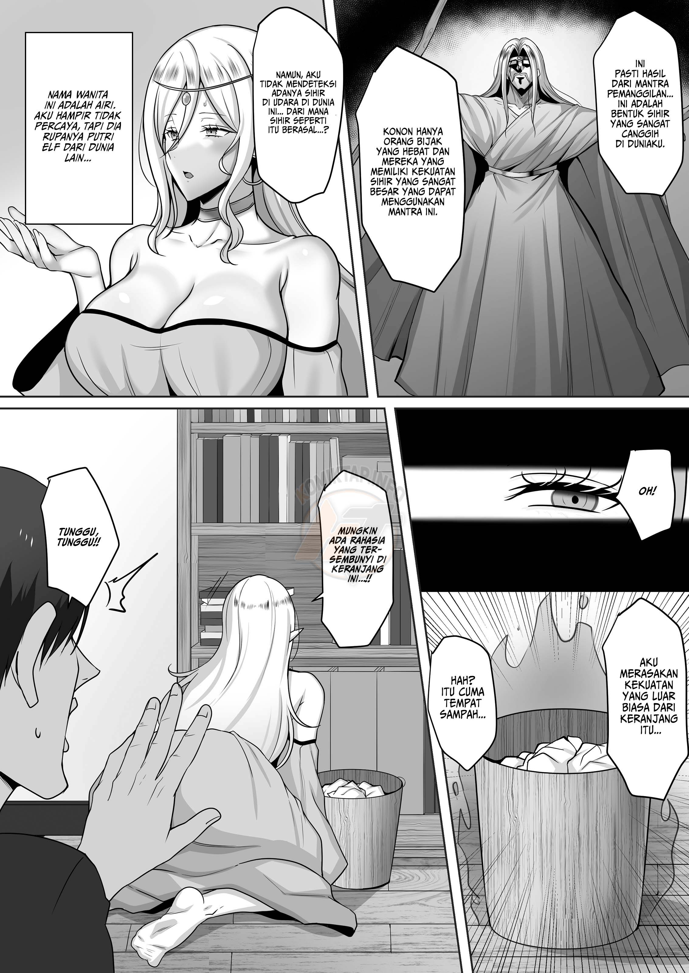 I Accidentally Summoned an Elven Princess While Jacking Off - Chapter 1 end 5
