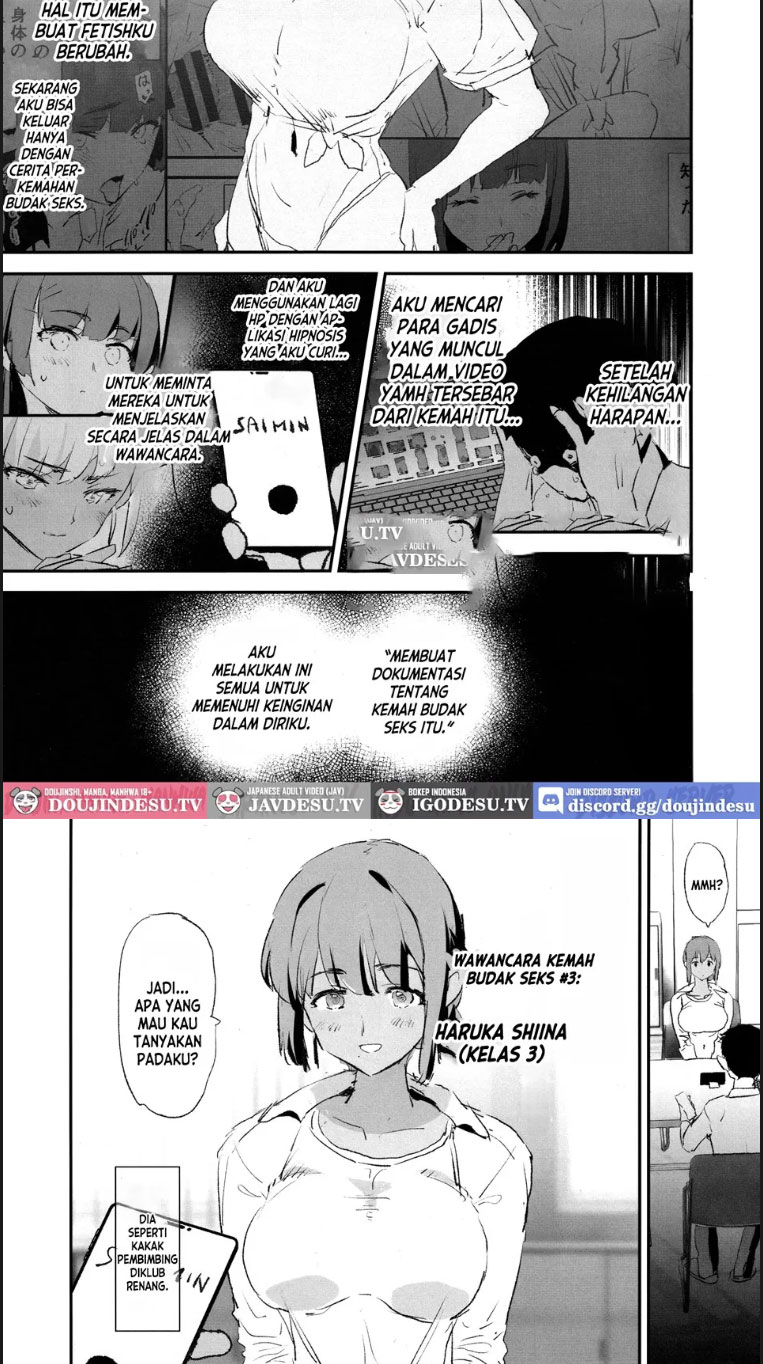 Onaho Gasshuku Saimin Dosukebe Interview - Chapter 01 end 3
