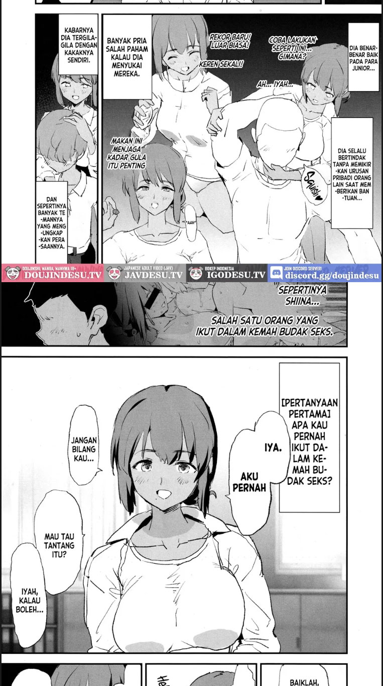 Onaho Gasshuku Saimin Dosukebe Interview - Chapter 01 end 4