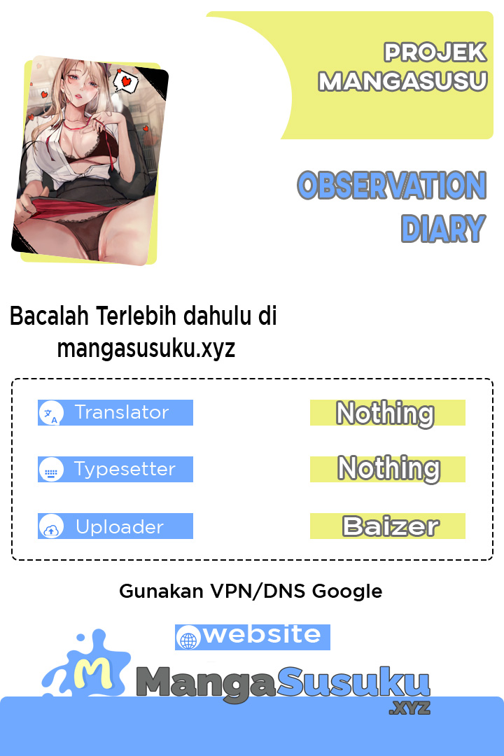Observation Diary - Chapter 01 1