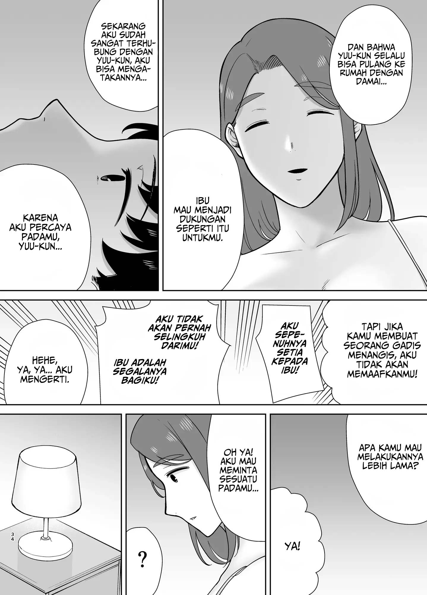 Boku no Kaa-san de, Boku no Suki na Hito - Chapter 10 end 34
