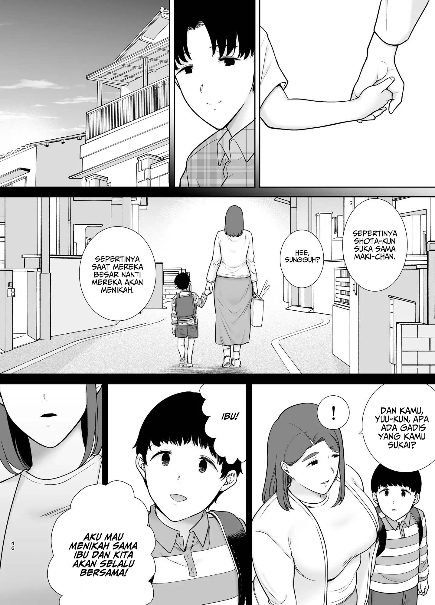 Boku no Kaa-san de, Boku no Suki na Hito - Chapter 10 end 46