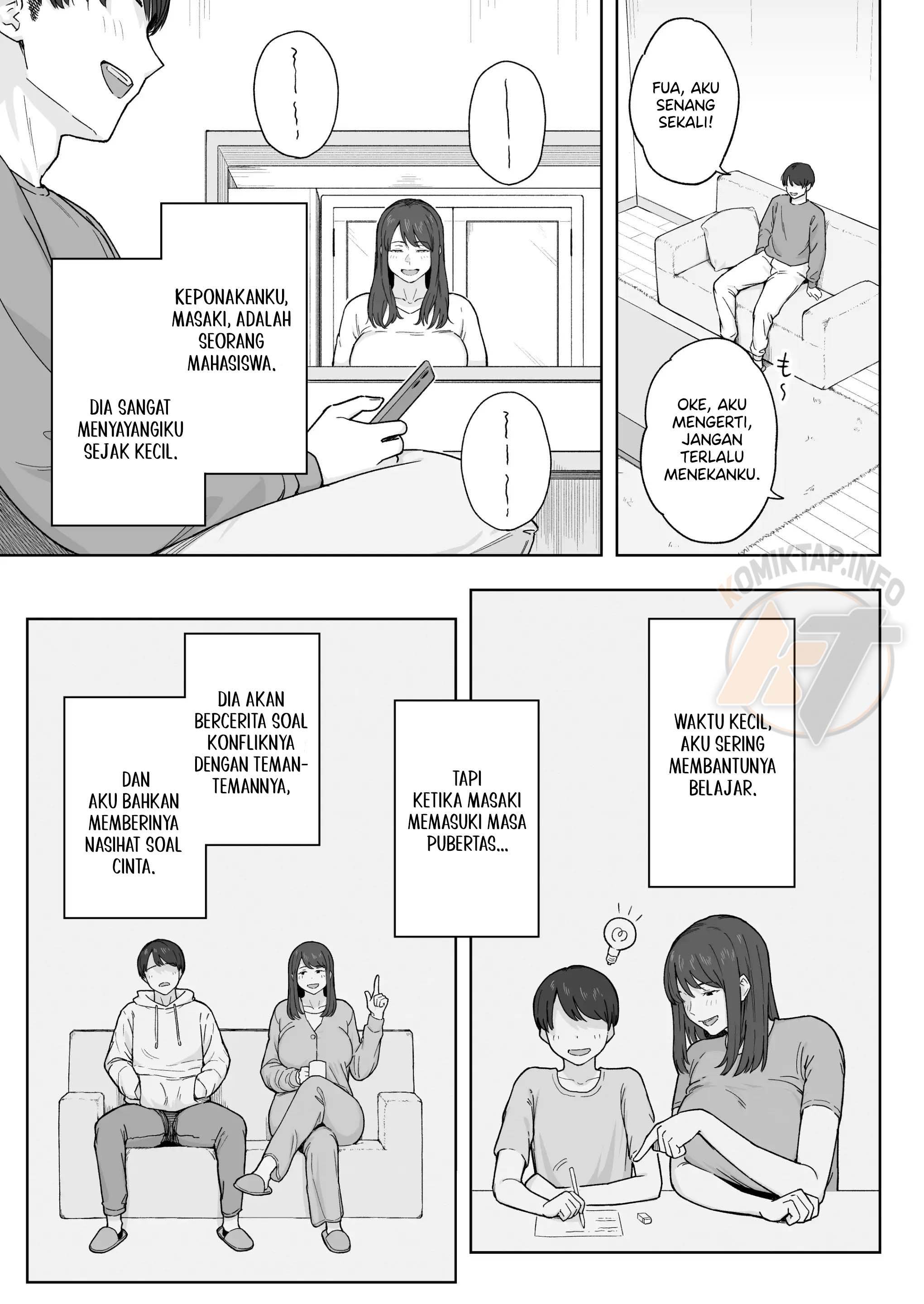 Yuuhan no Ato wa Oba-chan to… - Chapter 1 5